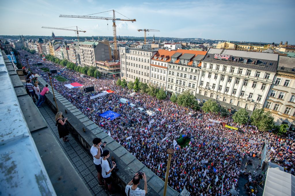  Протестът против Бабиш в Чехия 