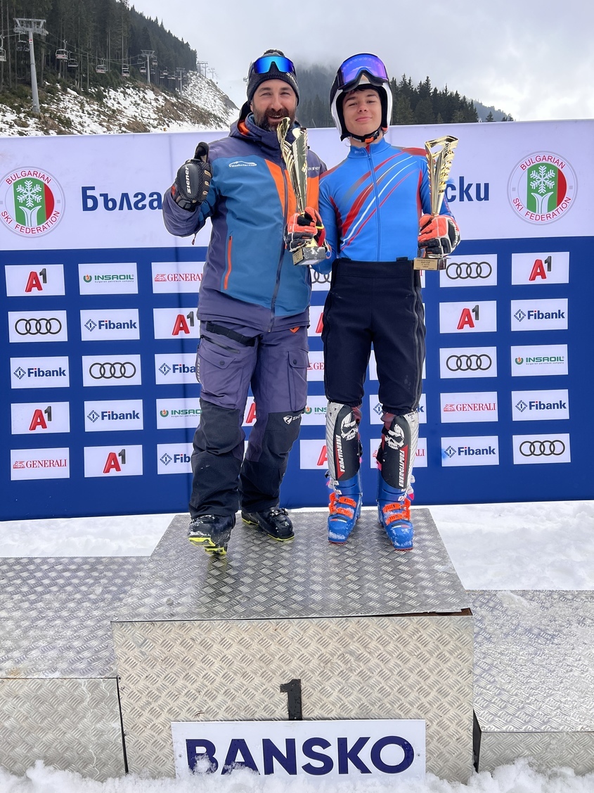  Аспарух Соколов победи в най-голямото интернационално съревнование по ски за деца у нас 