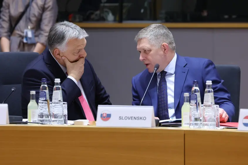  Виктор Орбан и Роберт Фицо 