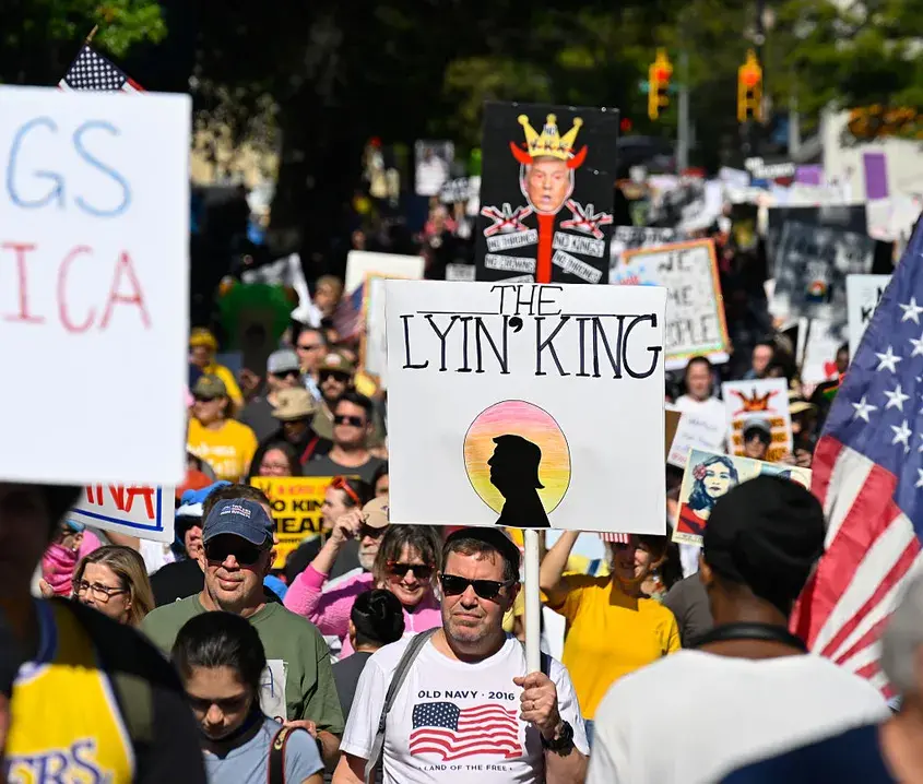  митинг против Тръмп 