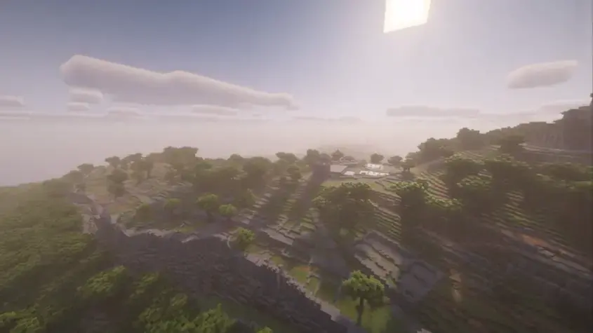  имитация на крепостта Царевец в Minecraft оживя на финала на Vivacom GAME ON 2025 