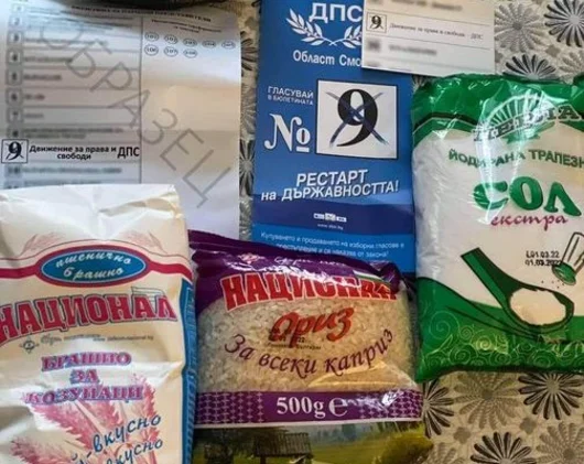 Брашно, ориз и попълнена бюлетина - какво му трябва на човек? 