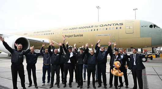 Airbus A350 счупи рекорд с 24-часов директен полет от Мелбърн до Тулуза 