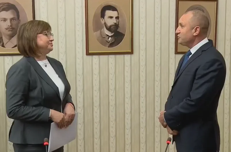 Нинова отказа да заяви подкрепа за Радев: "Ще видите в неделя дали ще гласувам"