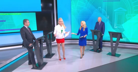 Предизборен дебат или "шоу": bTV изгони Луна от студиото, Волен Сидеров напусна демонстративно