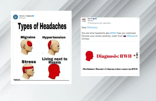 Meme-дипломация: Украйна се подигра с Русия в Twitter