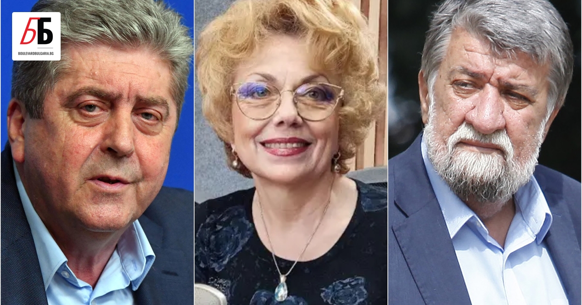Бившият президент Георги Първанов, издателката на Епицентър Валерия Велева и