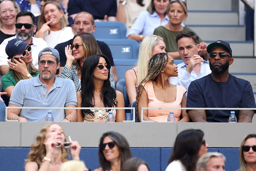 Брад Пит_US open