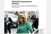 Германският taz нарече Йотова „проруска популистка“ 