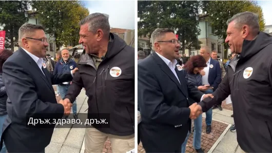 Вицетата се срещнаха: Вълчев пита за дебат. Кандев отговори - първо президентите