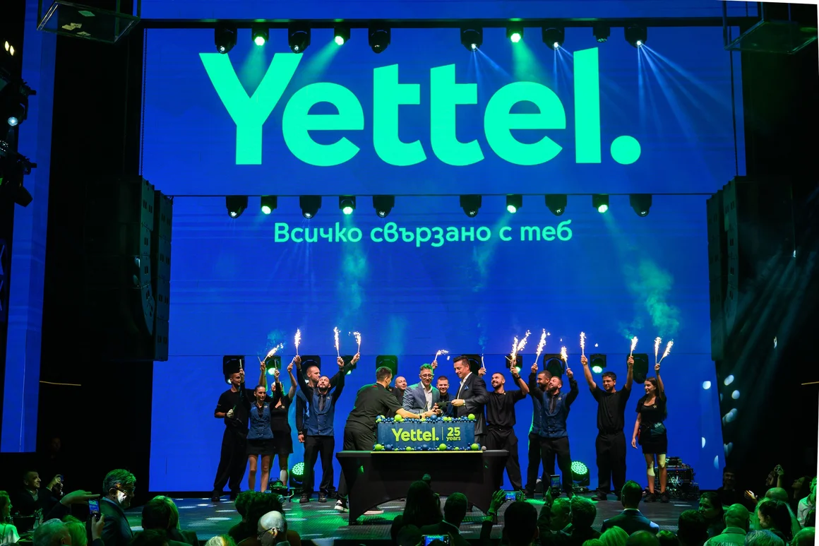 Yettel отбеляза своята 25-а годишнина с разказ за историята на свързаността