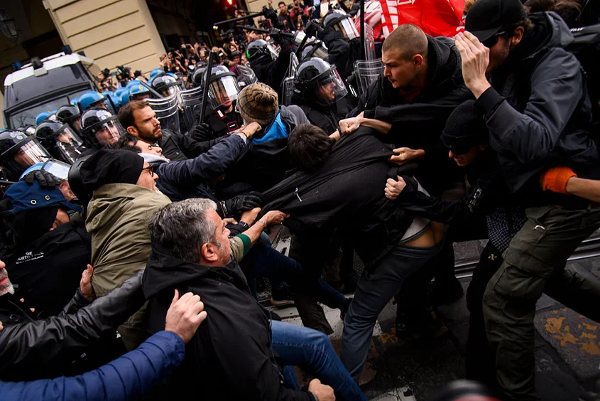 Протест Франция