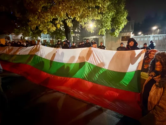 Протестиращи пред руското посолство поискаха изгонването на Митрофанова