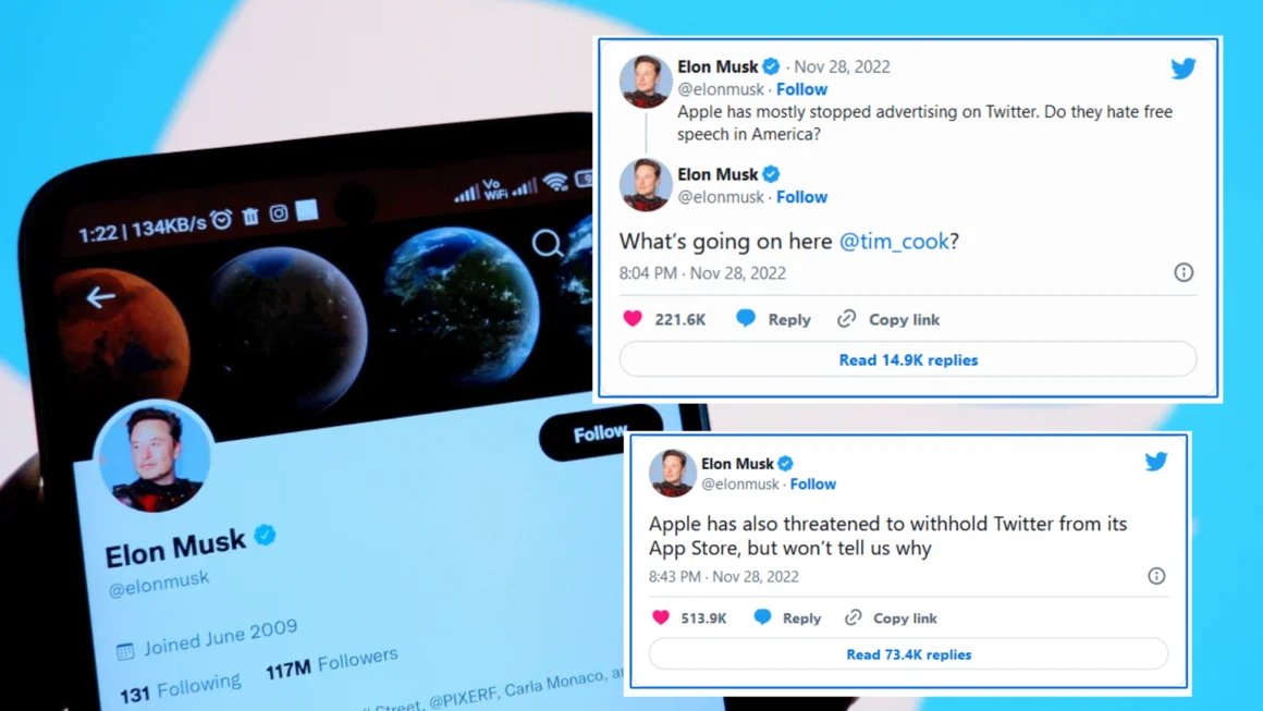 Илон Мъск към Тим Кук от Apple: "Какво става тук?"