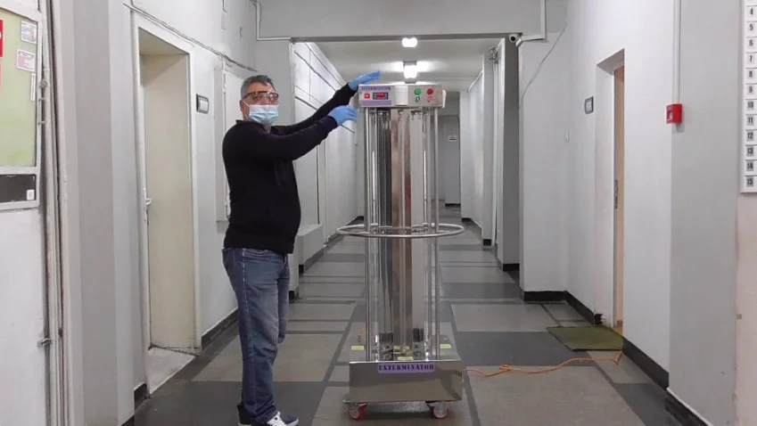Първите уреди за UV-C дезинфекция от кампанията #БългарияЗаЛекарите” вече са във Видин