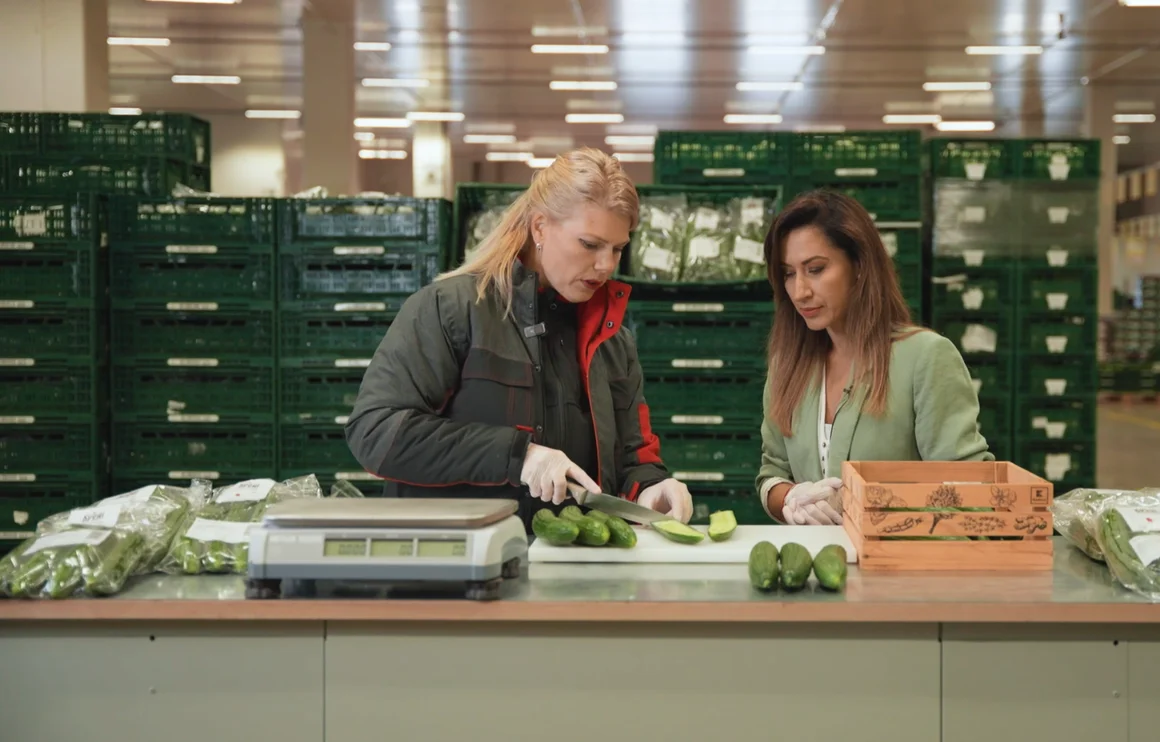 Kaufland предлага български краставици със стриктен контрол за пестициди