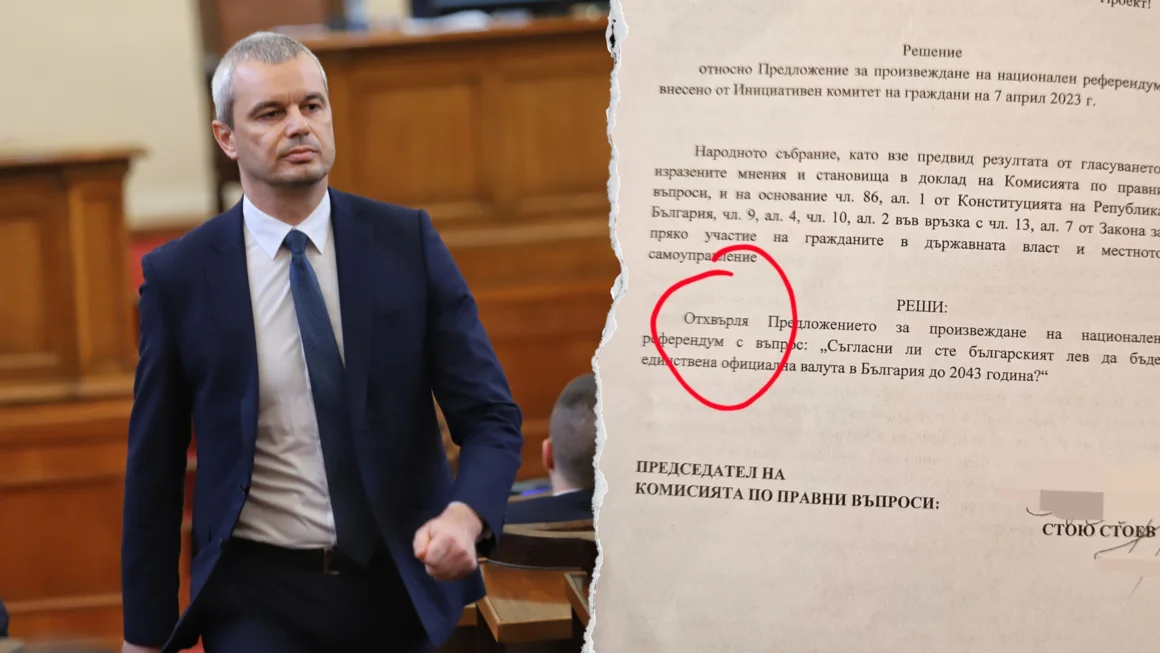 "Възраждане" се опита да вкара проваления референдум в правен капан, за да го спаси