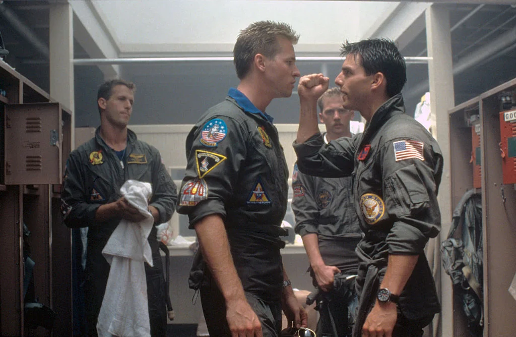 Айсмен в Top Gun (1986)