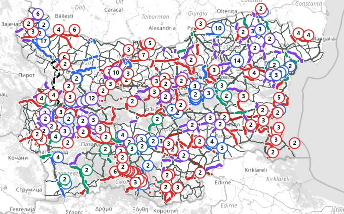 Интерактивна карта ще показва състоянието на настилката на 16 хиляди километра пътища