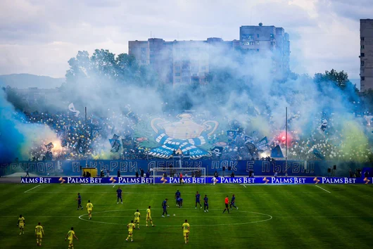 "Левски" вдигна шампионската купа и направи паметно шоу на "Герена"