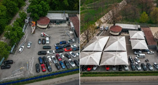 "Падна" и последният незаконен чадър от бившата автокъща "Капитолия" в Борисовата градина
