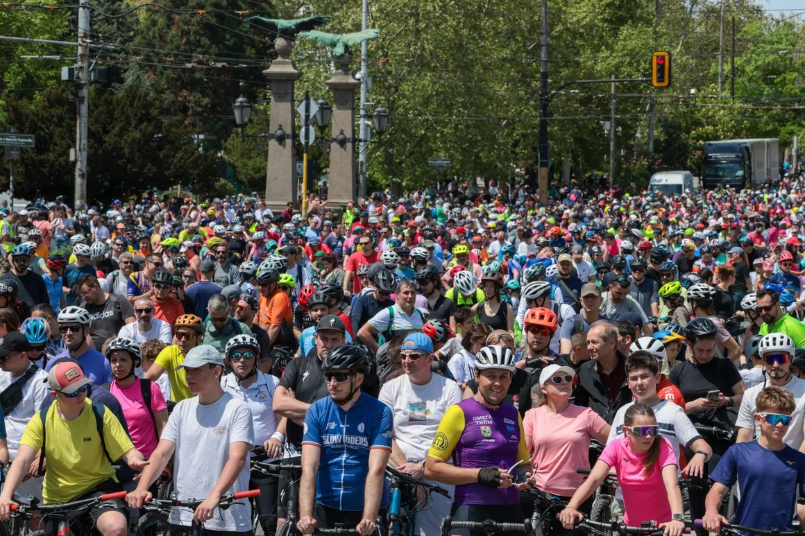 Над 25000 души се включиха във велошествието „София кара Giro“