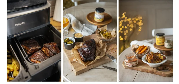 Вечеря с характер: свински ребра и пилешки крилца на Airfryer