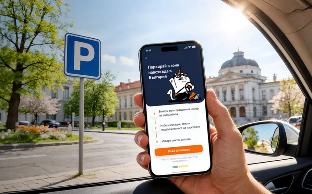 Шофьорите спестяват до 20% от цената за платено паркиране с tbi bank app