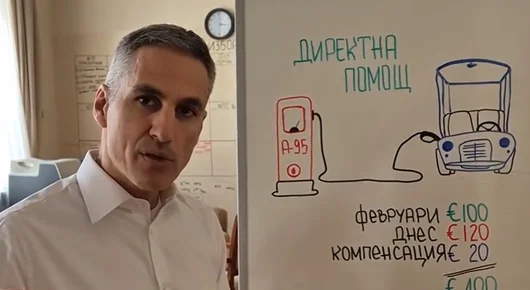 Андрей Гюров обясни защо компенсацията за гориво е 20 евро