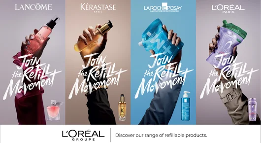 L’Oréal разширява най-мащабната си глобална инициатива за презареждаема козметика