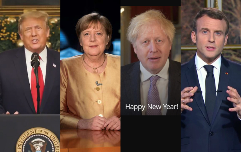 "Надеждата е тук, надеждата расте": Посланията на световните лидери за 2021