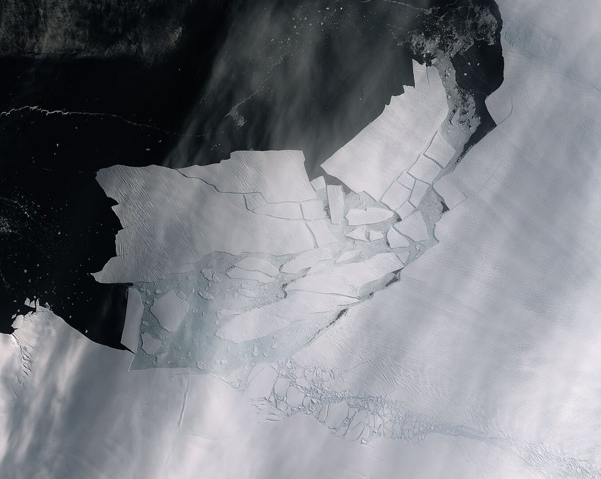 Айсберг с размерите на Малта се отдели от Антарктида