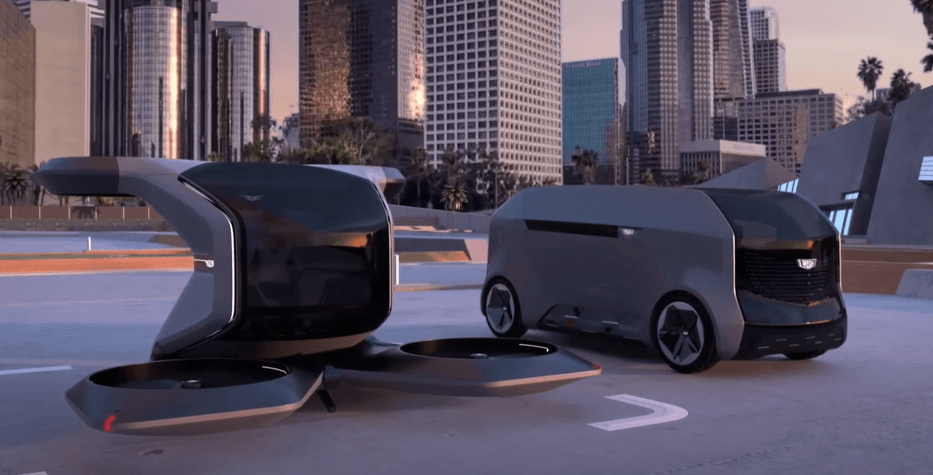 Летящият "Кадилак" на General Motors - стъпка към транспорта на бъдещето