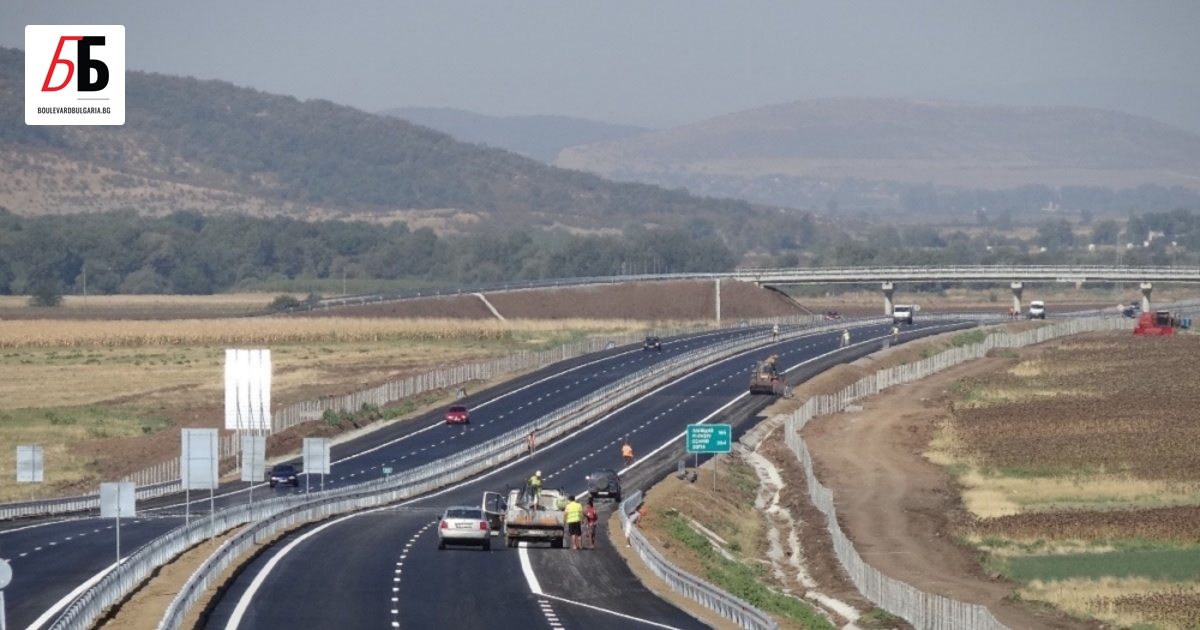 Трети ремонт на магистрала Тракия в посока от София към