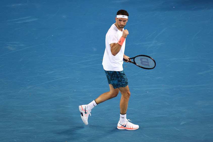 Григор Димитров продължава с победите на Australian Open