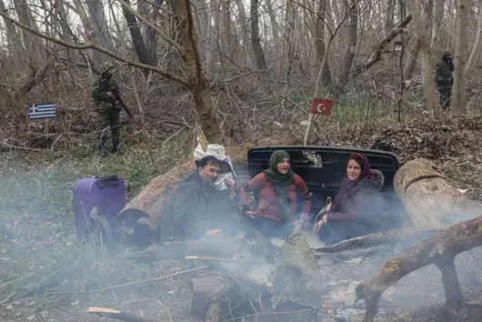 Мигрантската криза на  гръцката граница продължава (СНИМКИ)
