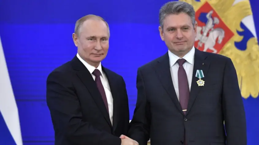 Николай Малинов орден Путин