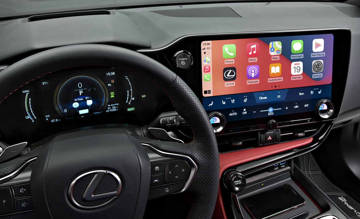 <p>Това е първият модел на Lexus, който впечатлява с новата концепция Tazuna на арматурното табло. </p>
<p>Контролните прибори и информационните източници са оптимизирани в съответствие с принципа „ръце на волана, поглед на пътя“, с интуитивен потребителски интерфейс, работата с който изисква минимални движения на очите, главата и ръцете.</p>