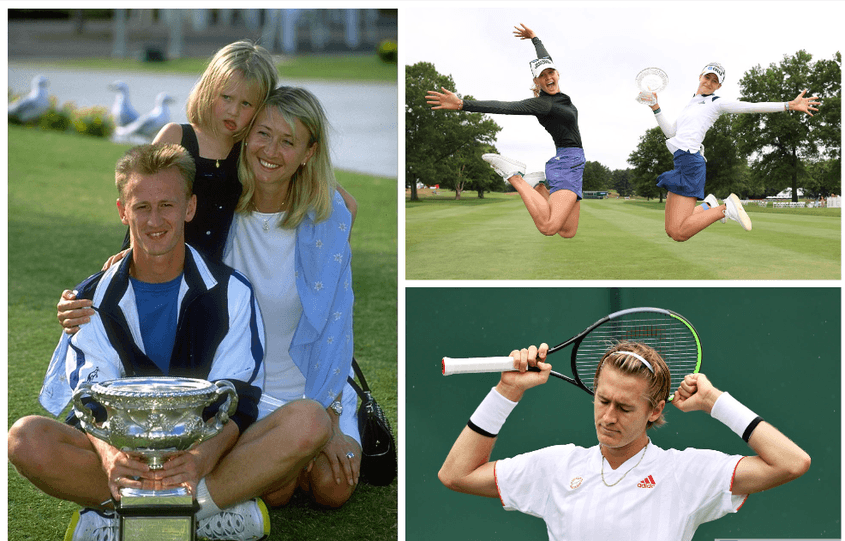 Бивш №2 в света, млад тенис талант и две голф шампионки: "Лудото семейство" Корда