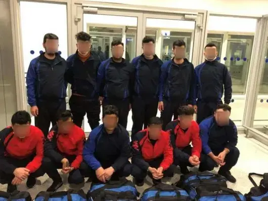 Мигранти се представили за български отбор по хандбал 
