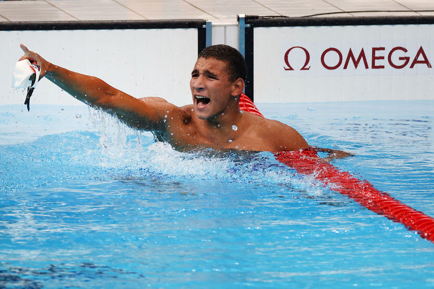 Ахмед Хафнауи Олимпиада плуване 