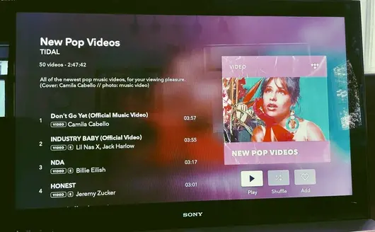 TIDAL - стрийминг за заклетите меломани