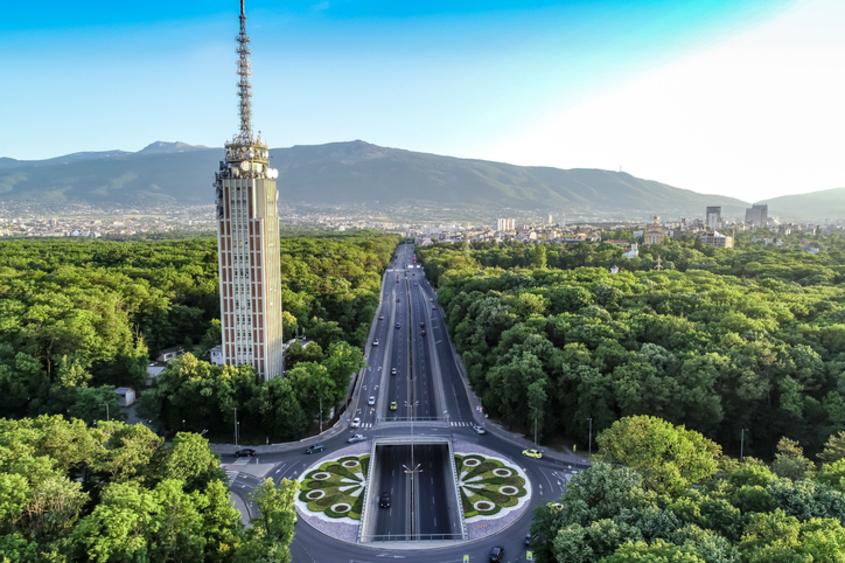 Камерата на Телевизионната кула отново снима автомобилите в посока "Цариградско шосе"