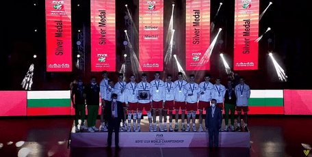 Младежкият отбор на България спечели сребърни медали на Световното по волейбол