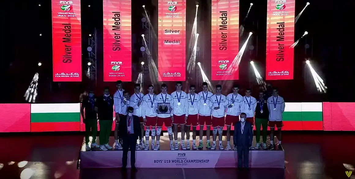 Младежкият отбор на България спечели сребърни медали на Световното по волейбол
