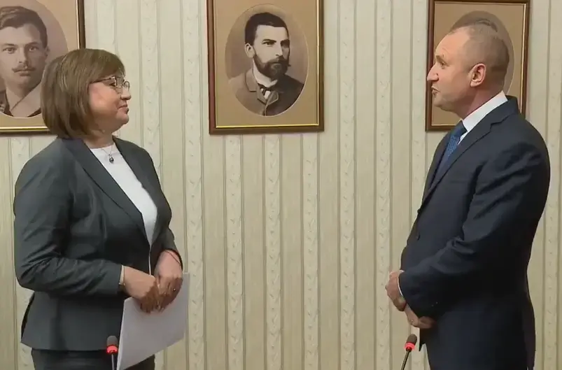 Нинова отказа да заяви подкрепа за Радев: "Ще видите в неделя дали ще гласувам"