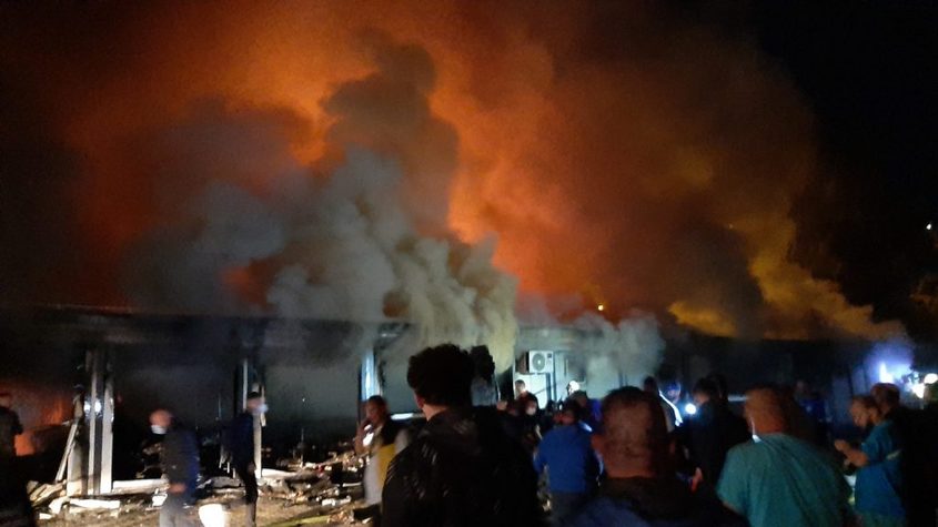 Тридневен траур след пожара в Тетово, при който загинаха 14 Covid-пациенти
