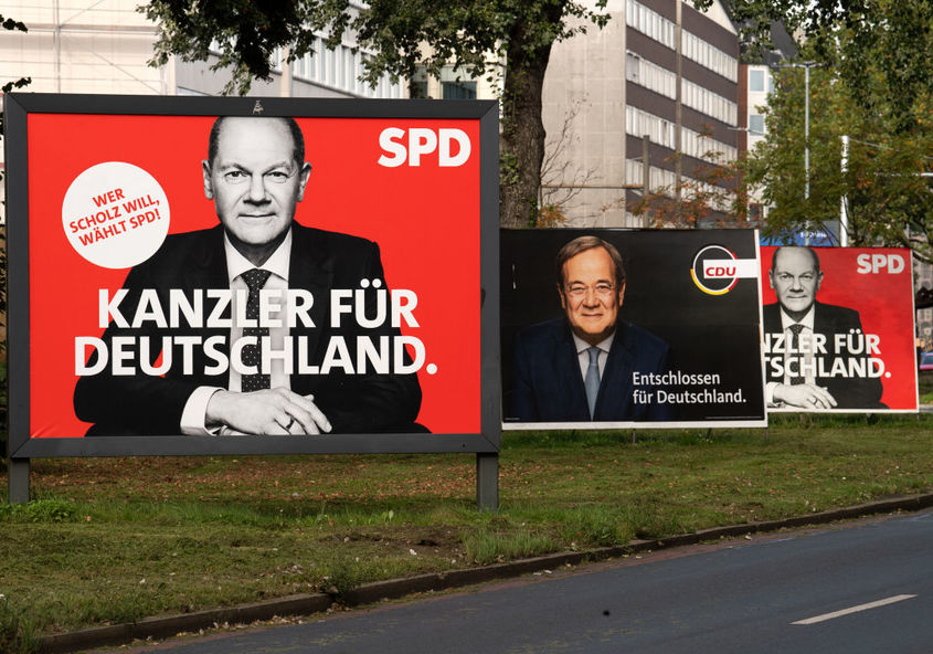Първи резултати от изборите в Германия: Социалдемократите водят с 2% пред ХДС/ХСС