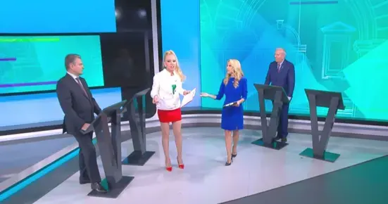 Предизборен дебат или "шоу": bTV изгони Луна от студиото, Волен Сидеров напусна демонстративно