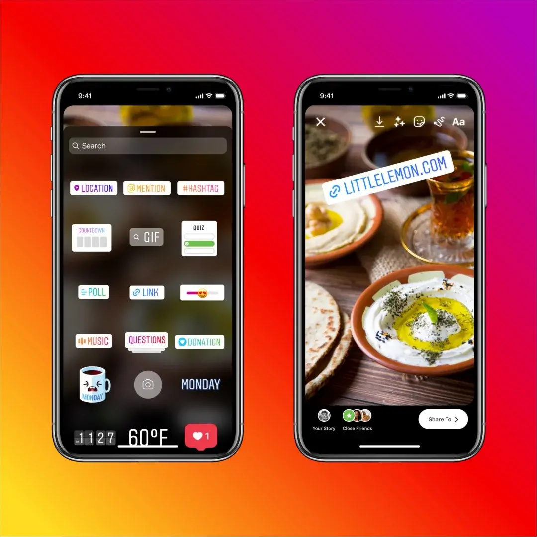 Instagram вече позволява споделяне на линкове през Stories за всички потребители